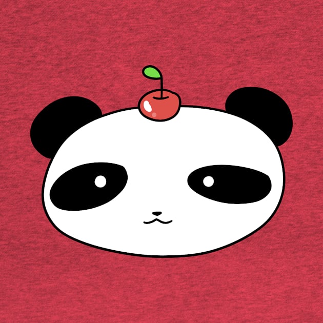 Cherry Panda Face by saradaboru